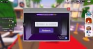 Redeem codes here (Image via Roblox)